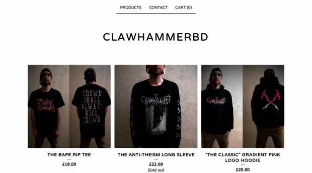clawhammerbd.bigcartel.com