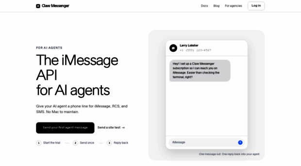 clawmessenger.com