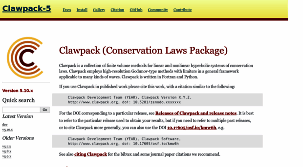 clawpack.org