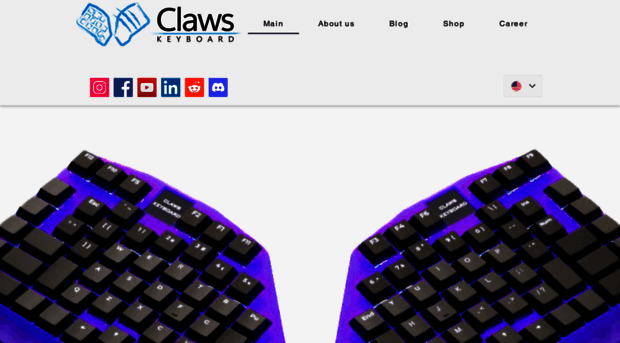 clawskeyboard.com