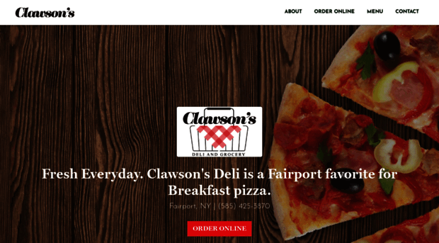 clawsonsdeli.com