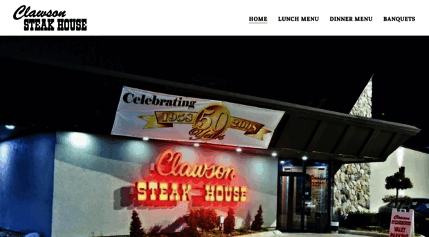 clawsonsteakhouse.com