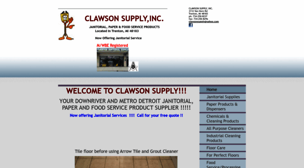 clawsonsupply.com