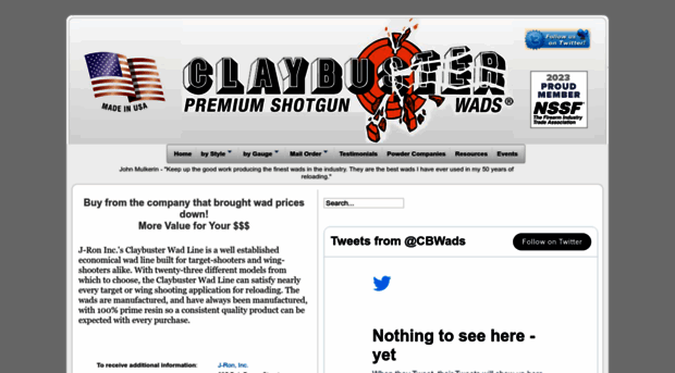 claybusterwads.com