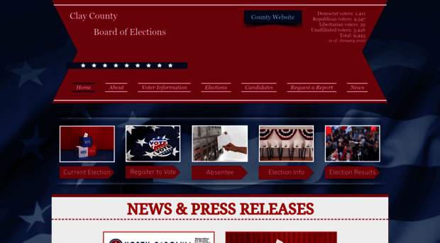 claycountyboardofelections.com