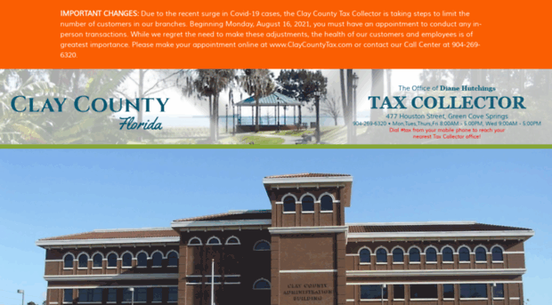 claycountytax.com