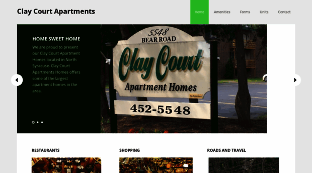 claycourtapartments.com