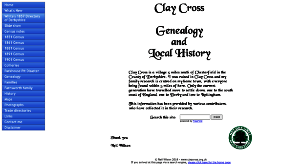 claycross.org.uk