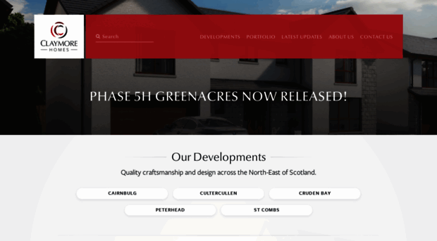 claymorehomes.co.uk