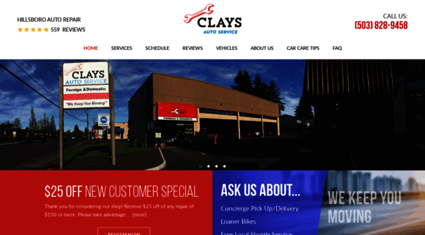 claysautoservice.com