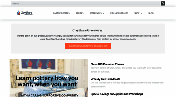 clayshareresources.com