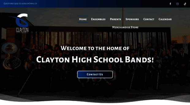 claytonband.org