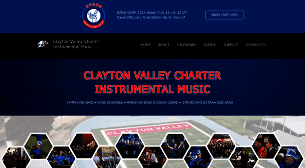 claytonbands.org