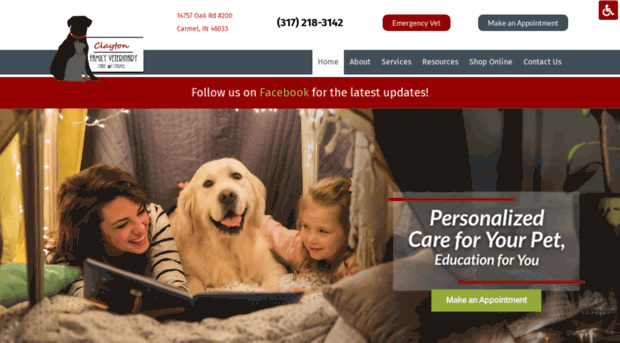 claytonfamilyvet.com