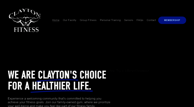 claytonfitnessgym.com