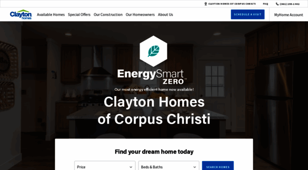 claytonhomescorpuschristi.com