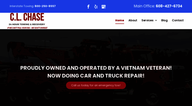 clchasetowing.com