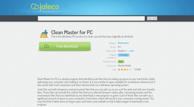 clean-master-for-pc.jaleco.com