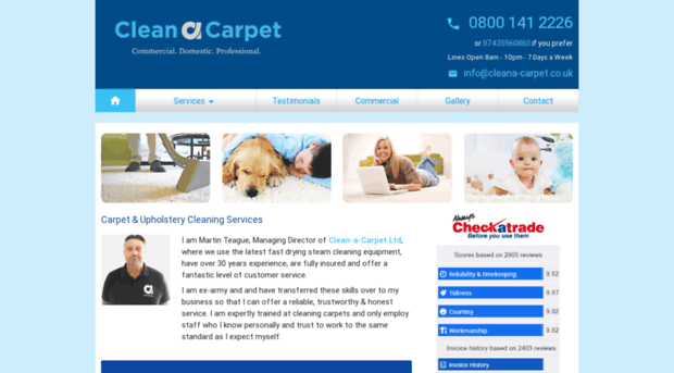 cleana-carpet.co.uk