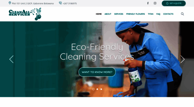 cleanall.co.bw