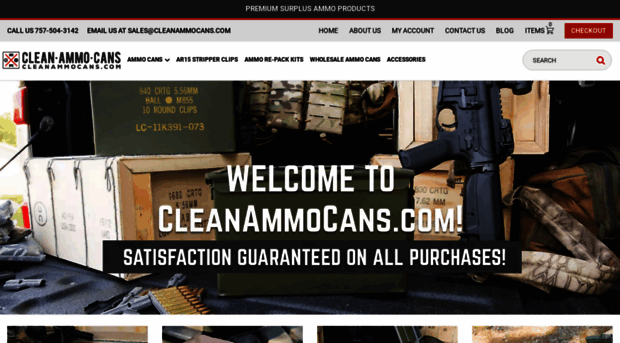 cleanammocans.com