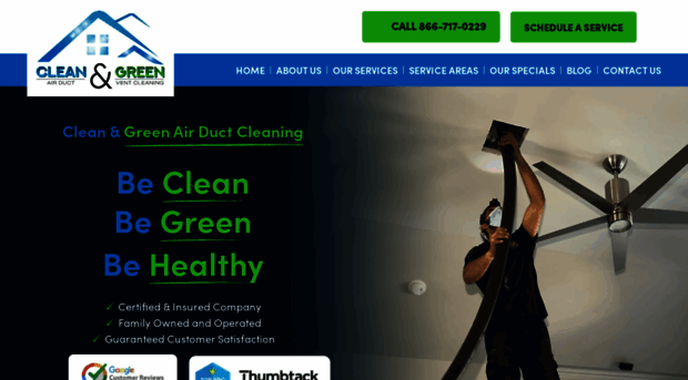 cleanandgreenairductcleaning.com