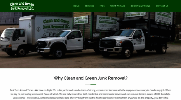 cleanandgreenjunkremoval.com