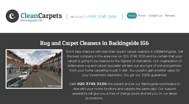 cleancarpetsbarkingside.co.uk