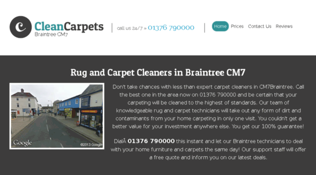 cleancarpetsbraintree.co.uk