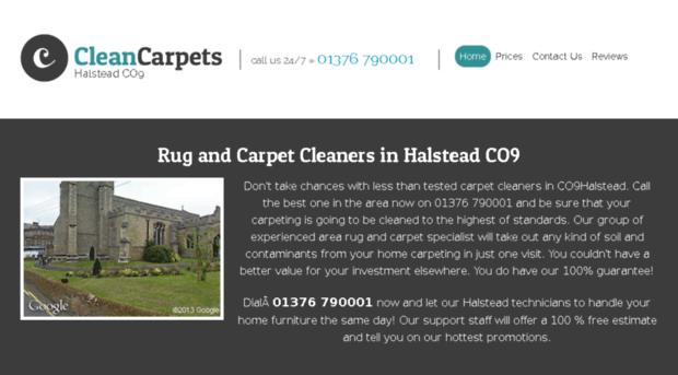 cleancarpetshalstead.co.uk