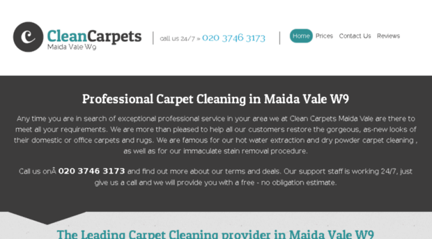 cleancarpetsmaidavale.co.uk