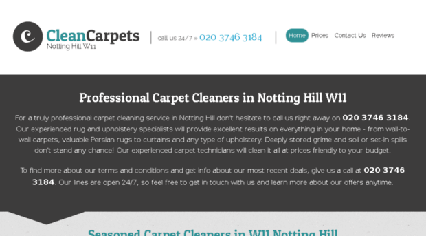 cleancarpetsnottinghill.co.uk