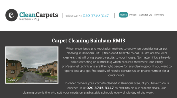 cleancarpetsrainham.co.uk