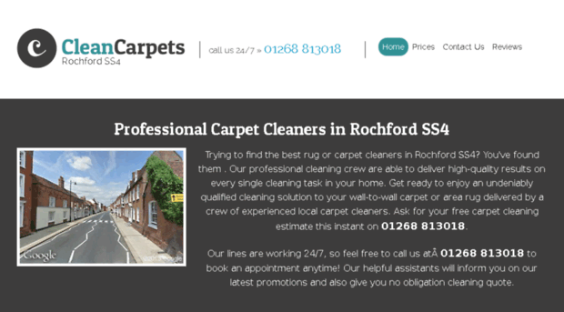 cleancarpetsrochford.co.uk