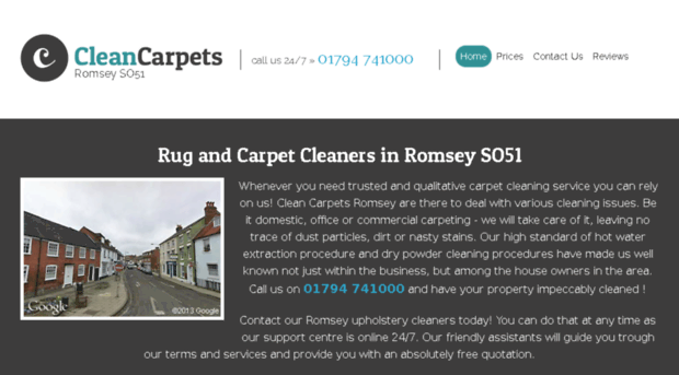 cleancarpetsromsey.co.uk
