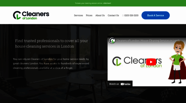 cleanersoflondon.co.uk