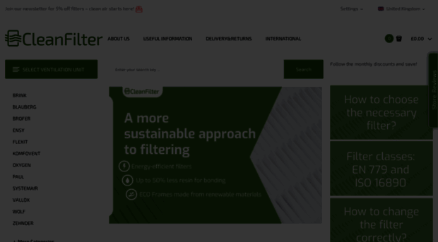cleanfilter.co.uk