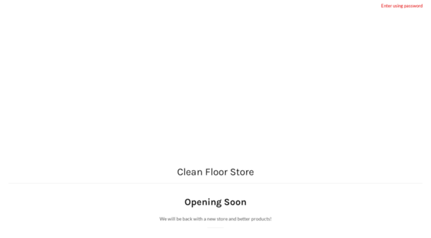 cleanfloorstore.com