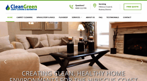 cleangreencarpetcleaning.co.nz