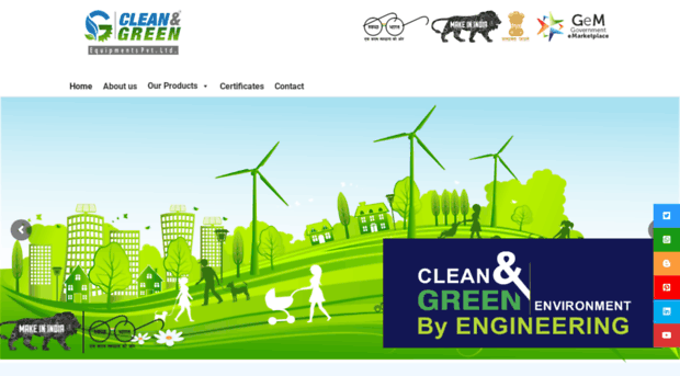 cleangreenequipments.com