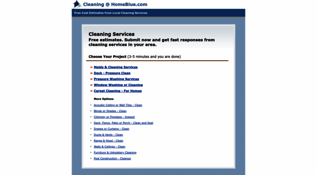 cleaning.homeblue.com