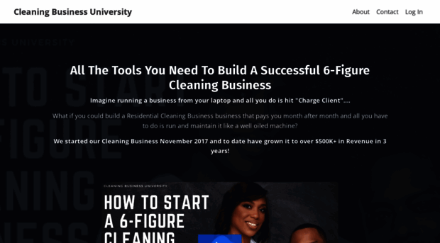 cleaningbusinessuniversity.mykajabi.com