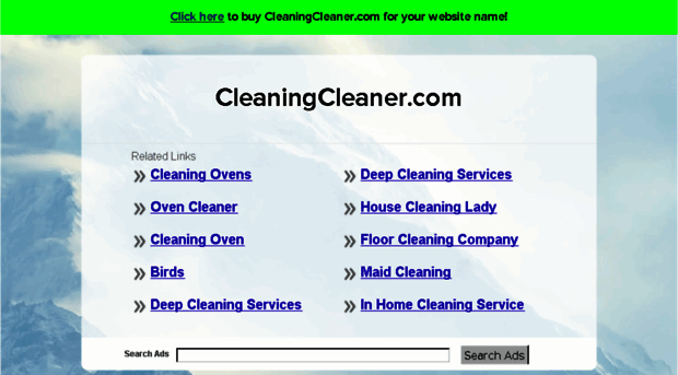 cleaningcleaner.com