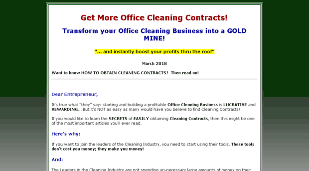 cleaningcontracts.net