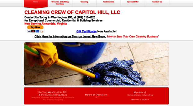 cleaningcrewofcapitolhill.com