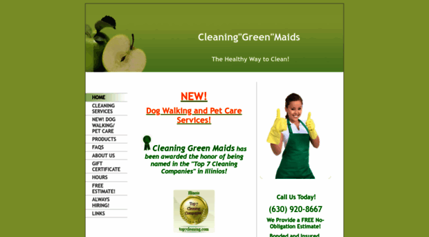 cleaninggreenmaids.com