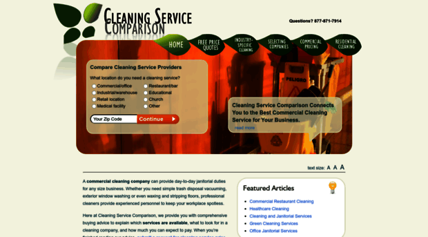 cleaningservicecomparison.com