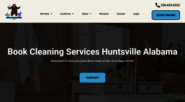 cleaningserviceshuntsville.com