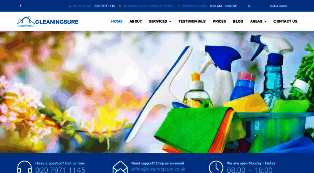 cleaningsure.co.uk