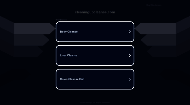 cleaningupcleanse.com